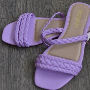 Purple Sandals